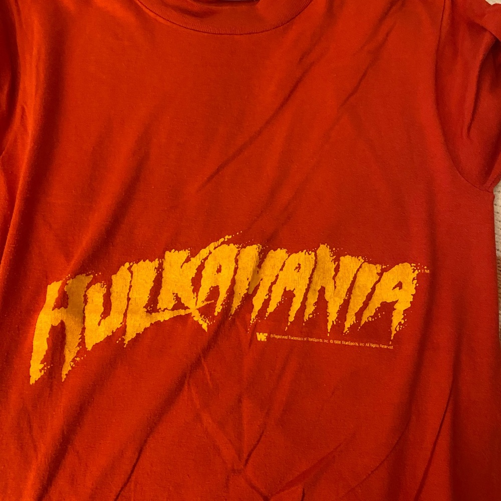 Women’s vintage hulkamania tshirt